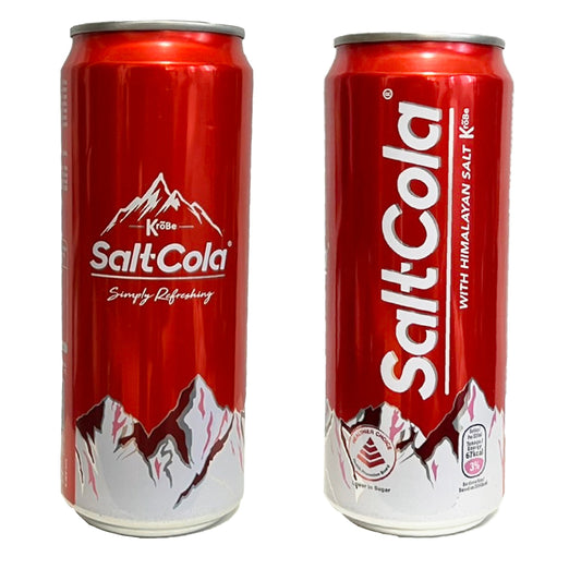 【Krobe】Himalayan-Salt Cola (Halal) Low Sugar 320ml (24本）