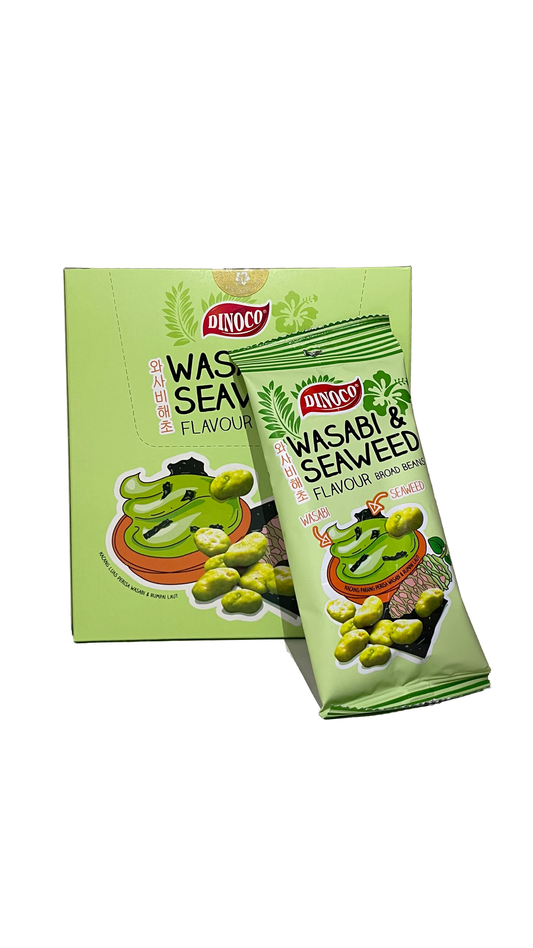 【DINOCO】brand  wasabi flavored broad bean　 360ｇ (30g x 12) x 24